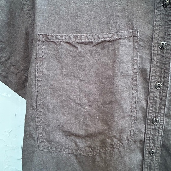 Power of my People black Wayward Fit Ss button up shirt, size xxs - Picture 14 of 14